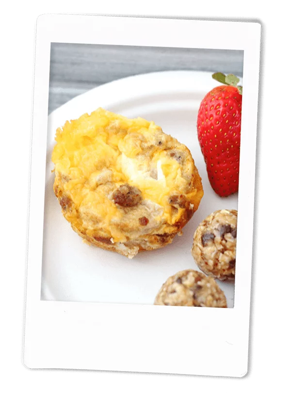 Sausage, Egg and Cheese Muffins