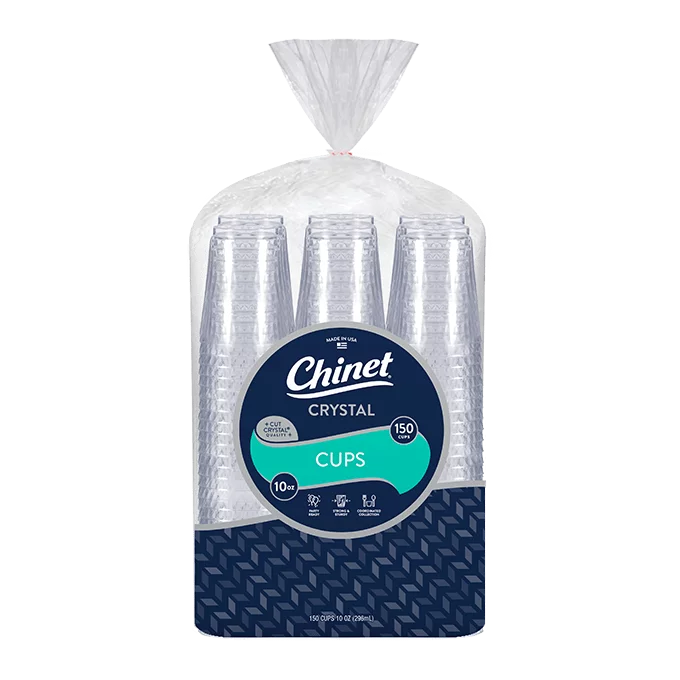 Chinet Crystal 10oz Cup 150 count
