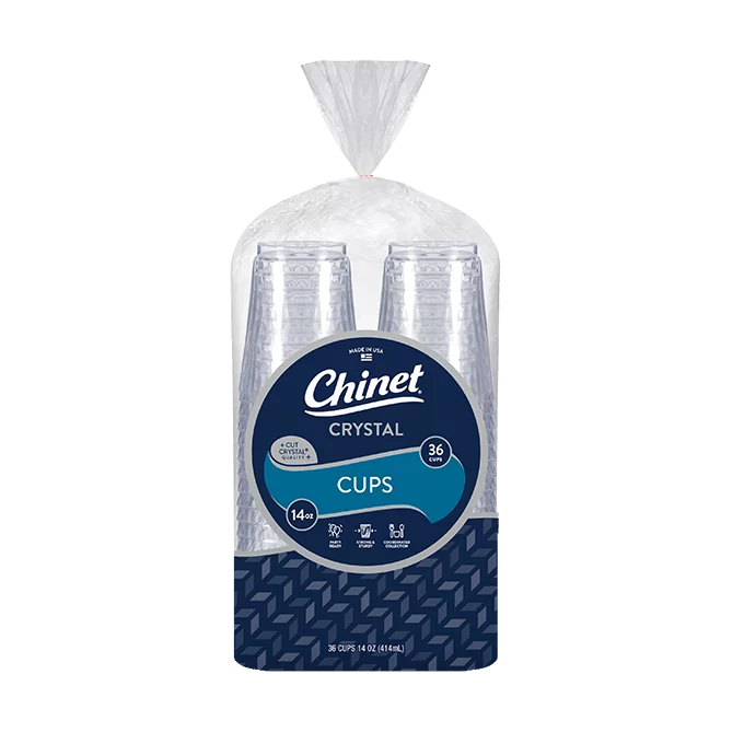 Chinet Crystal 14oz Cup 36 count