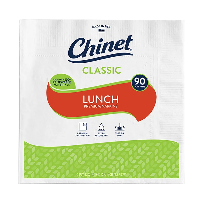 Chinet Classic Lunch Napkin 90 count