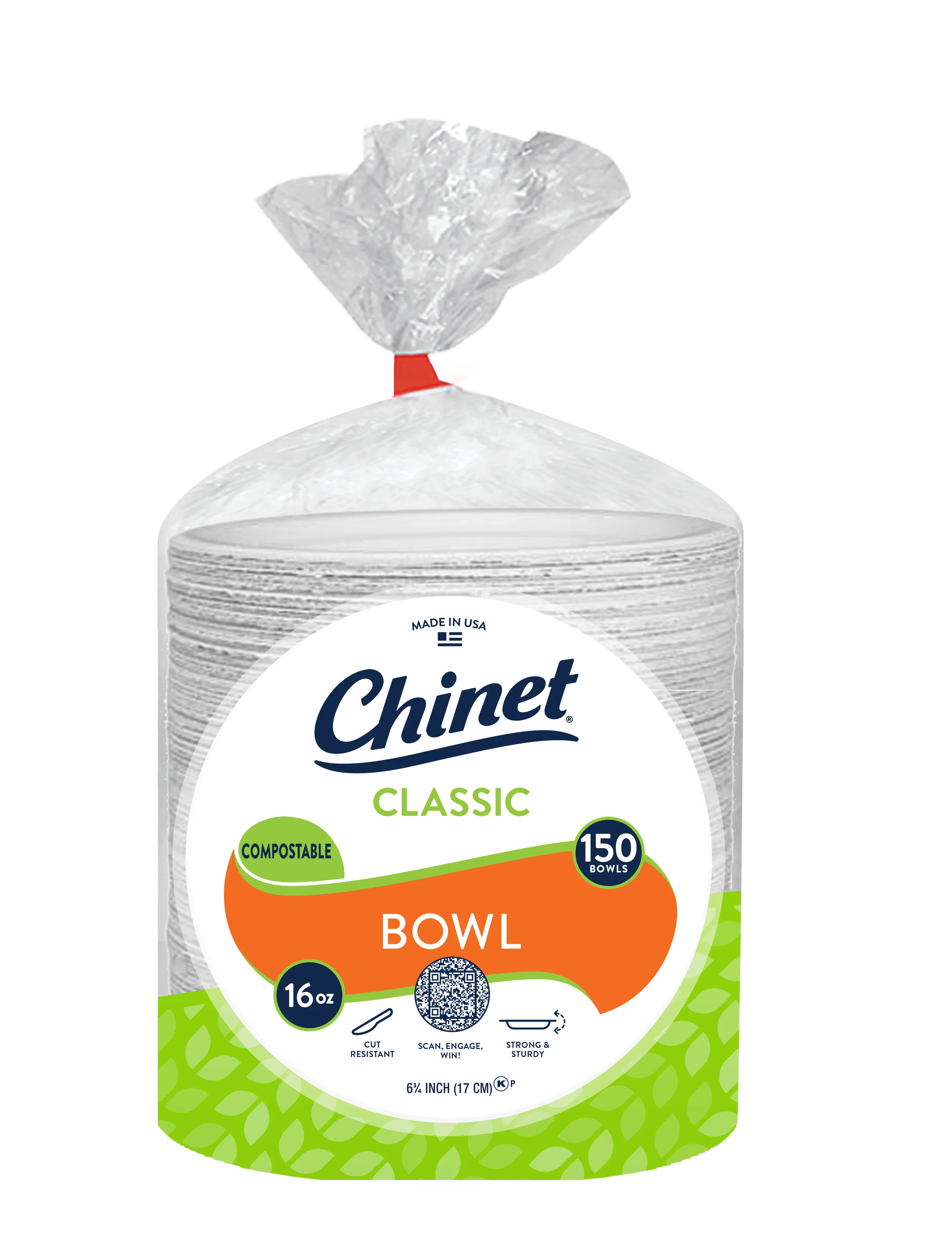 Chinet classic bowl 150ct