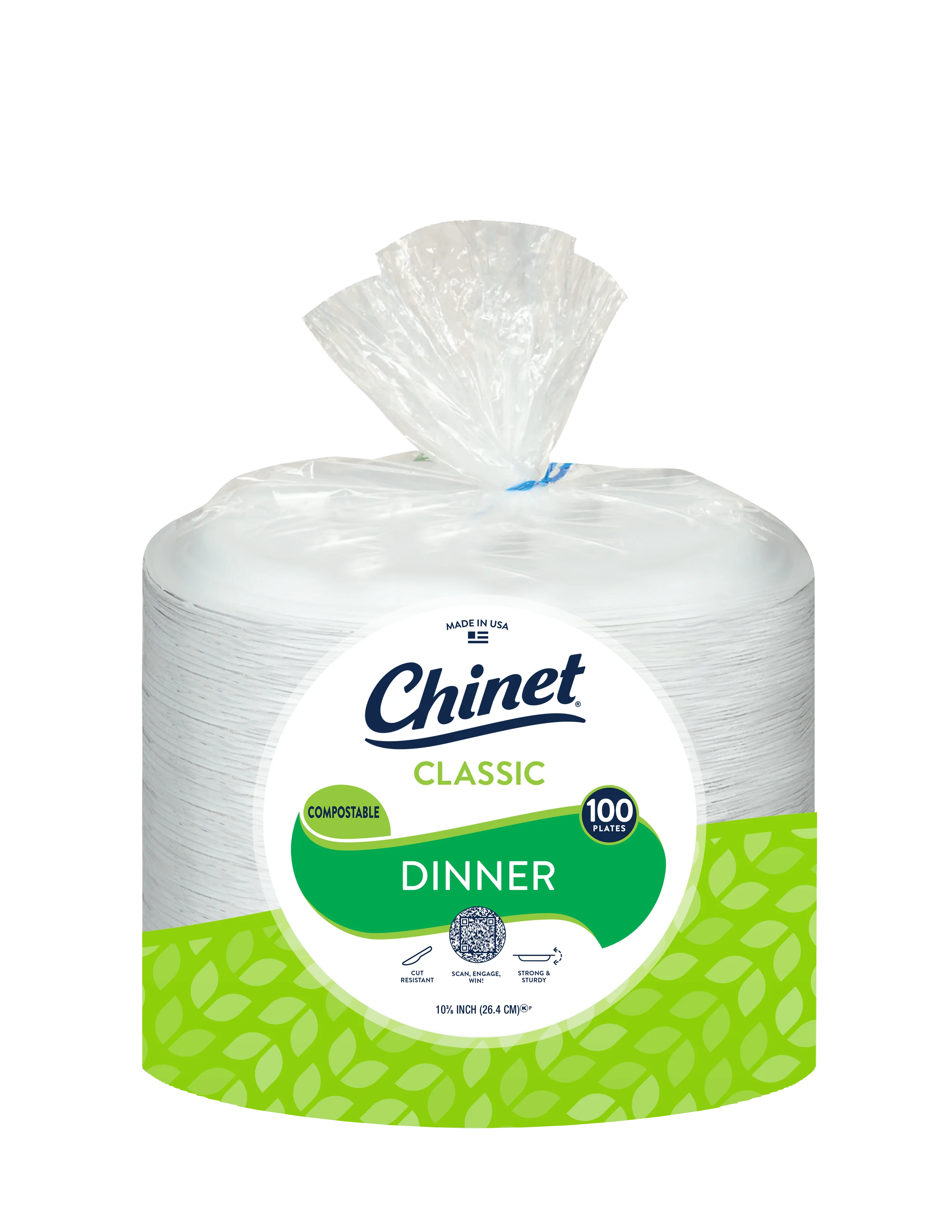 Chinet Classic Dinner Plate