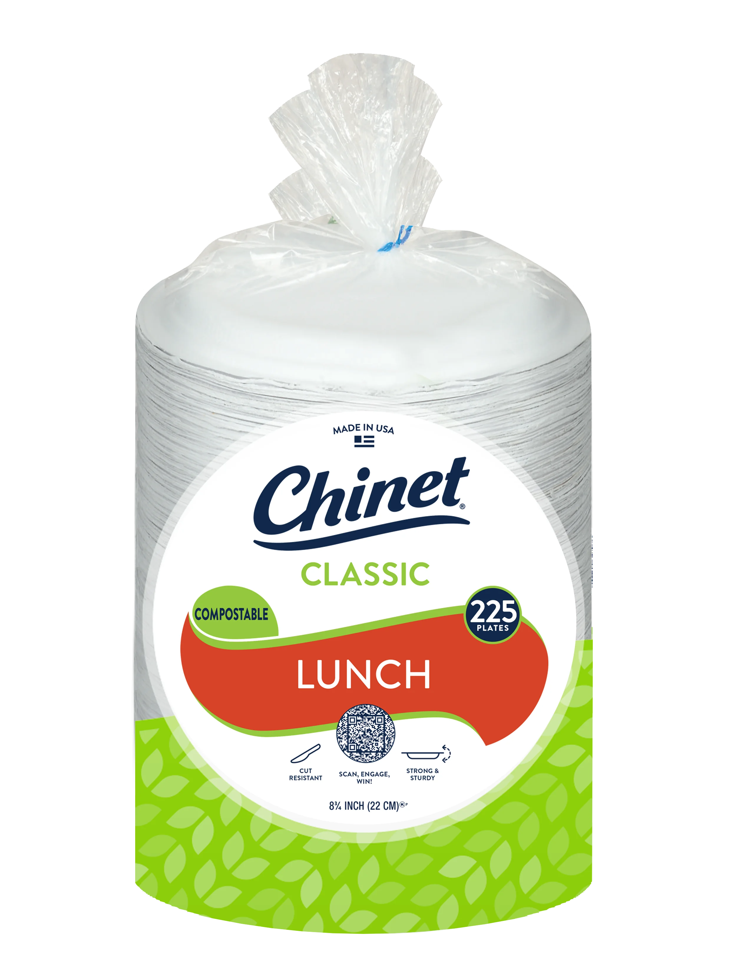 Chinet Classic Lunch Plates
