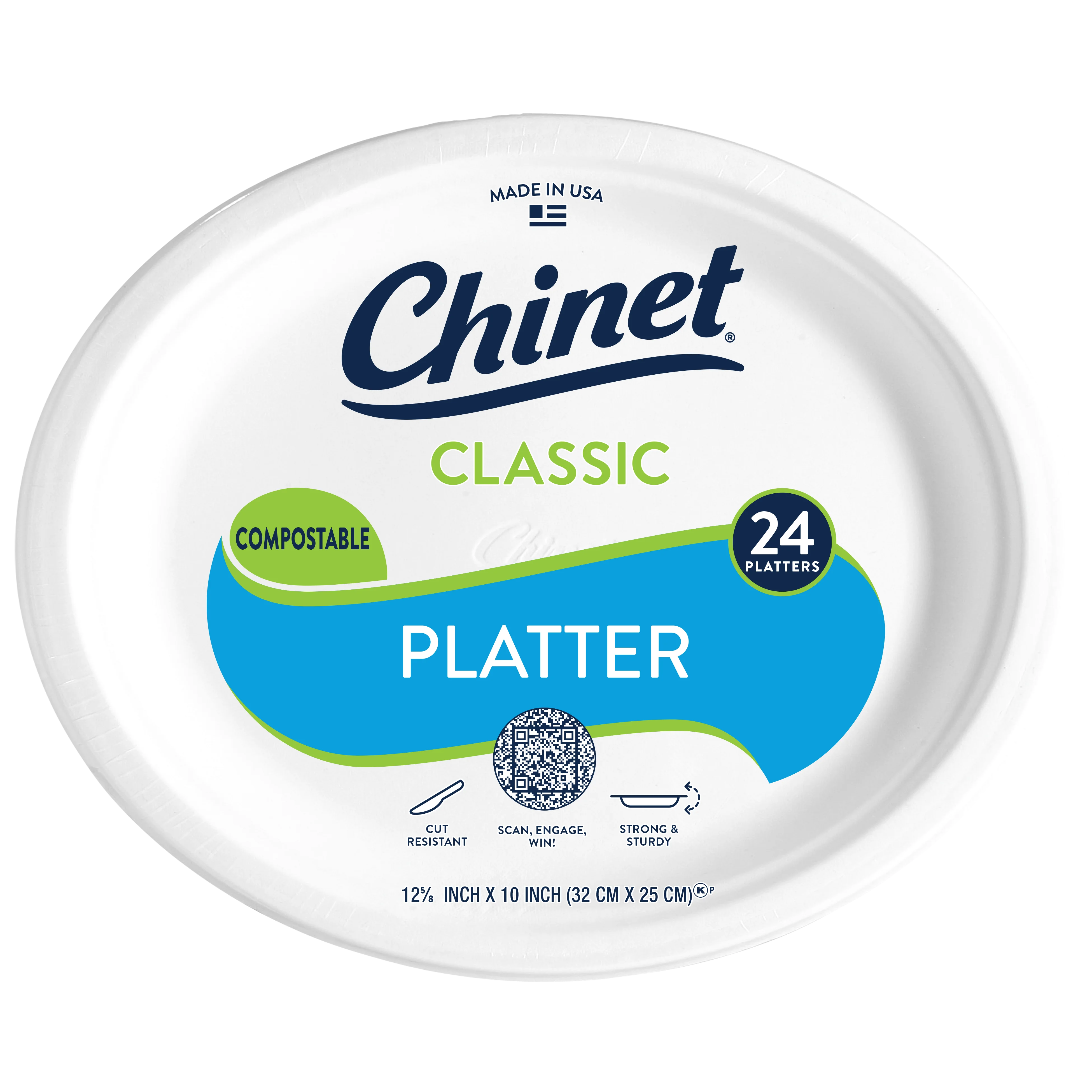 Chinet Classic Platter