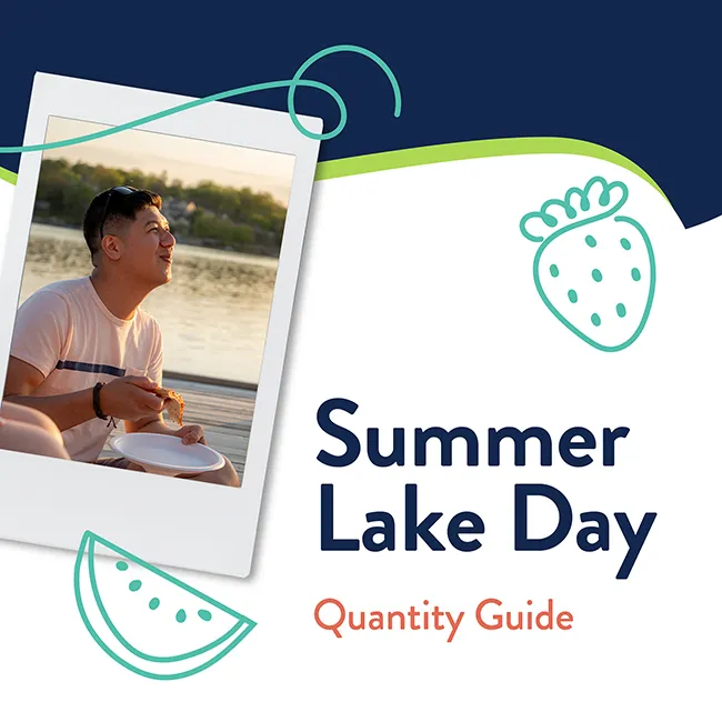 Summer lake day quantity guide