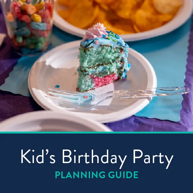 Birthday cake on a Chinet Classic® plate